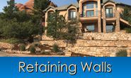 Retaining Walls in Monument, Castle Rock, Front Range, Colorado Springs