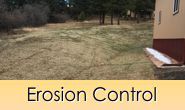 Erosion Control in Monument, Castle Rock, Front Range, Colorado Springs