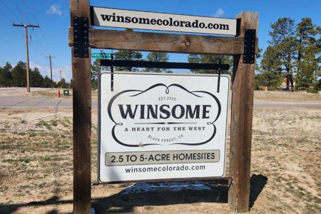 Winsome subdivision in Black Forest, Colorado we partnered with them to provide all the erosion control, landscaping, trail building and general excavation on the entire subdivision.