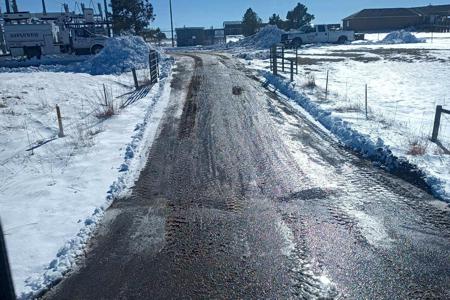 Commercial snow removal in Monument, Colorado